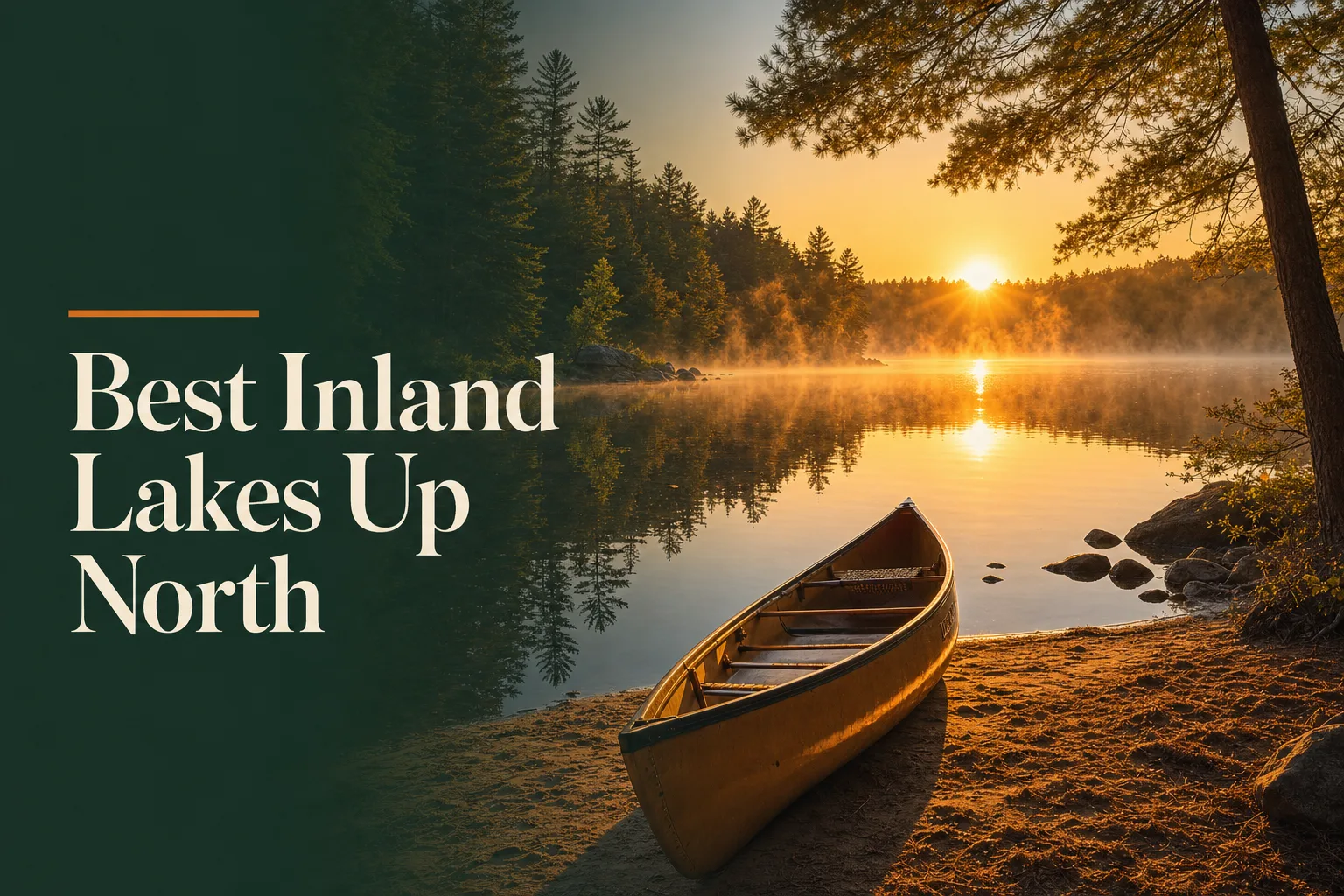 Best Lakes in Northern Michigan for a Cabin Stay