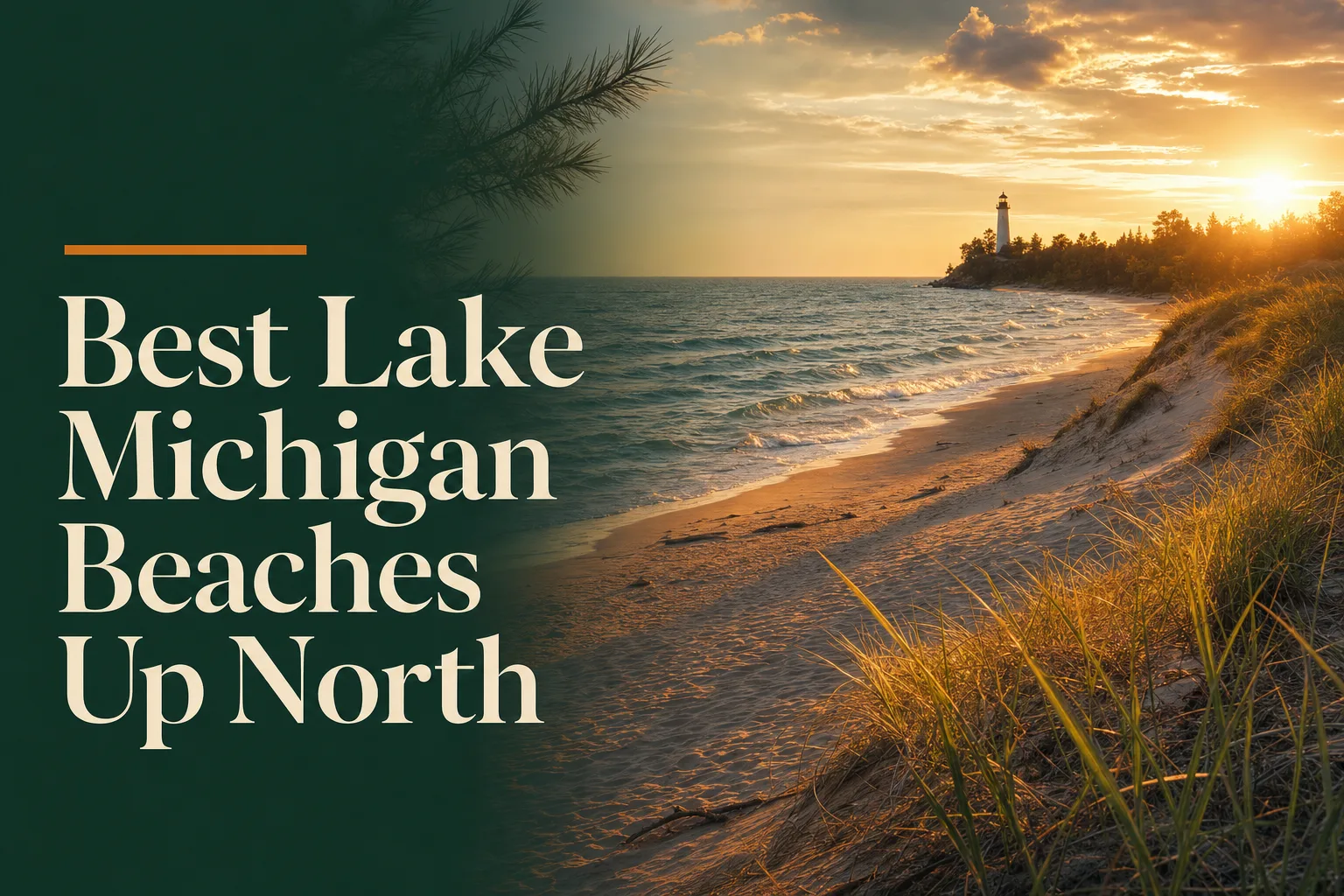 Best Lake Michigan Beaches Up North: A Guide to the Finest Shores