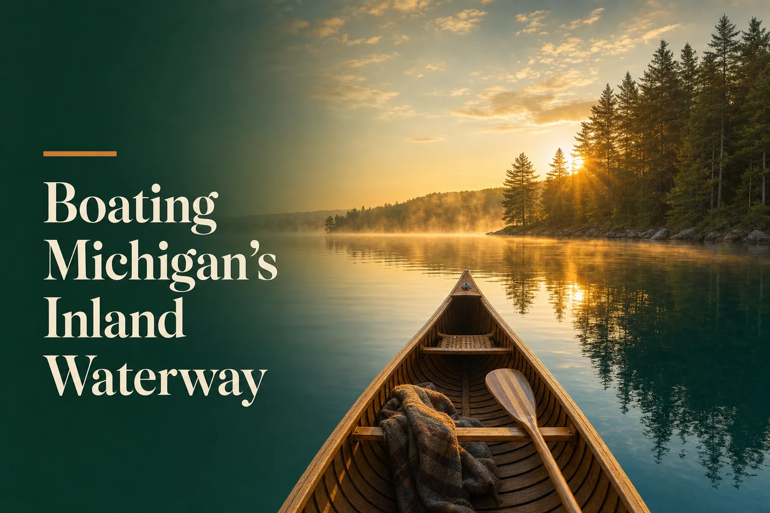 Boating & Paddling Michigan's Inland Waterway
