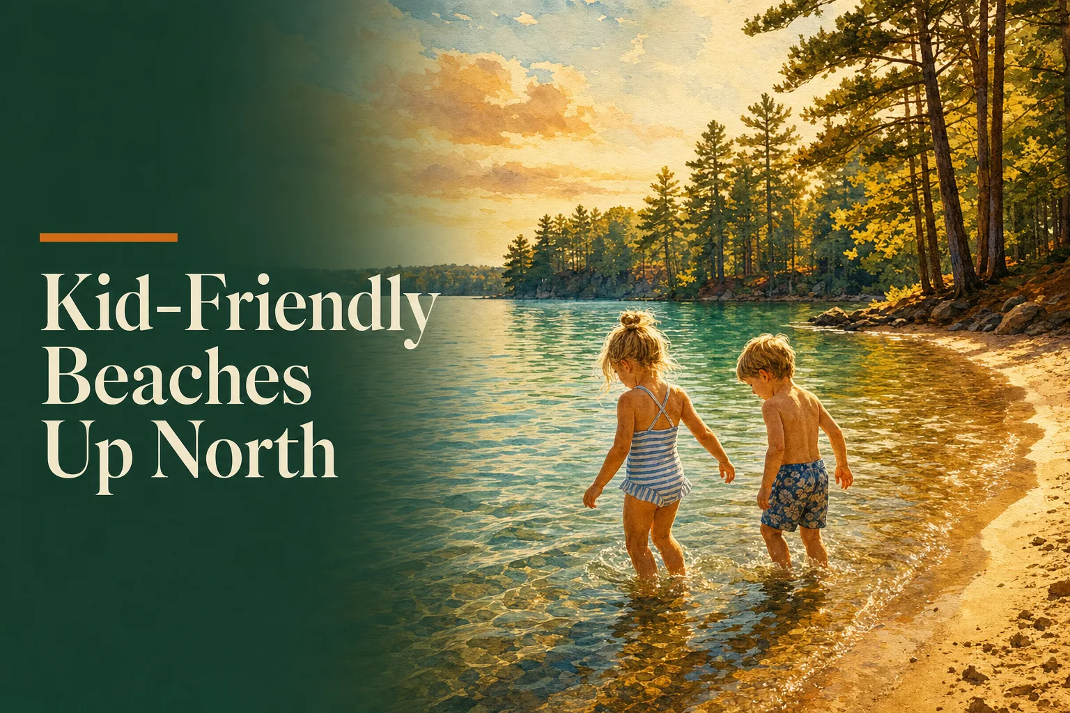 Kid-Friendly Beaches in Northern Michigan: Calm Water for Young Swimmers