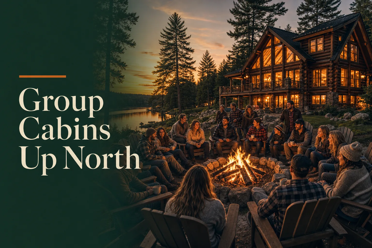 Best Cabins & Lodges for Large Groups Up North
