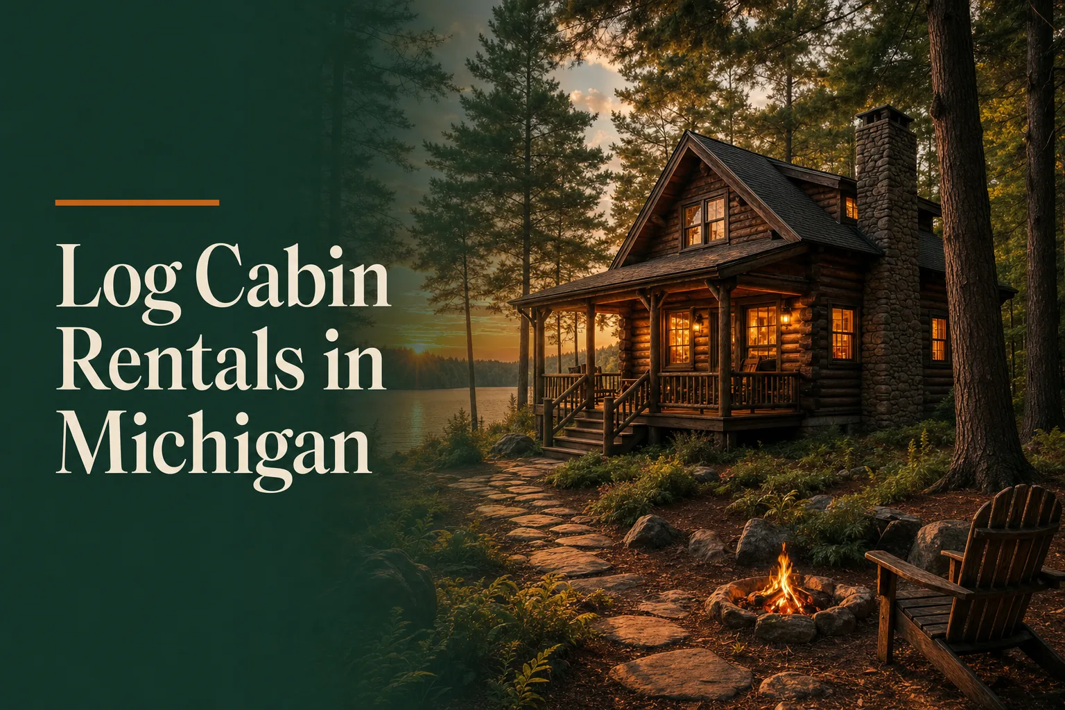 Log Cabin Rentals in Michigan: What You Actually Get