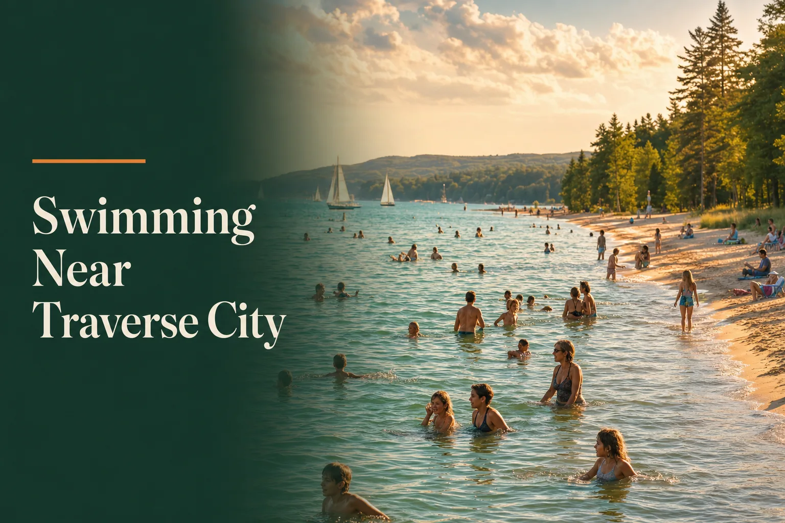Swimming Spots & Sandbars Near Traverse City