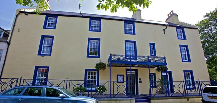 The West End Guest House on Main Street in Kirkwall, a traditional two-storey town house operating as a small guest house at the quieter west end of the centre