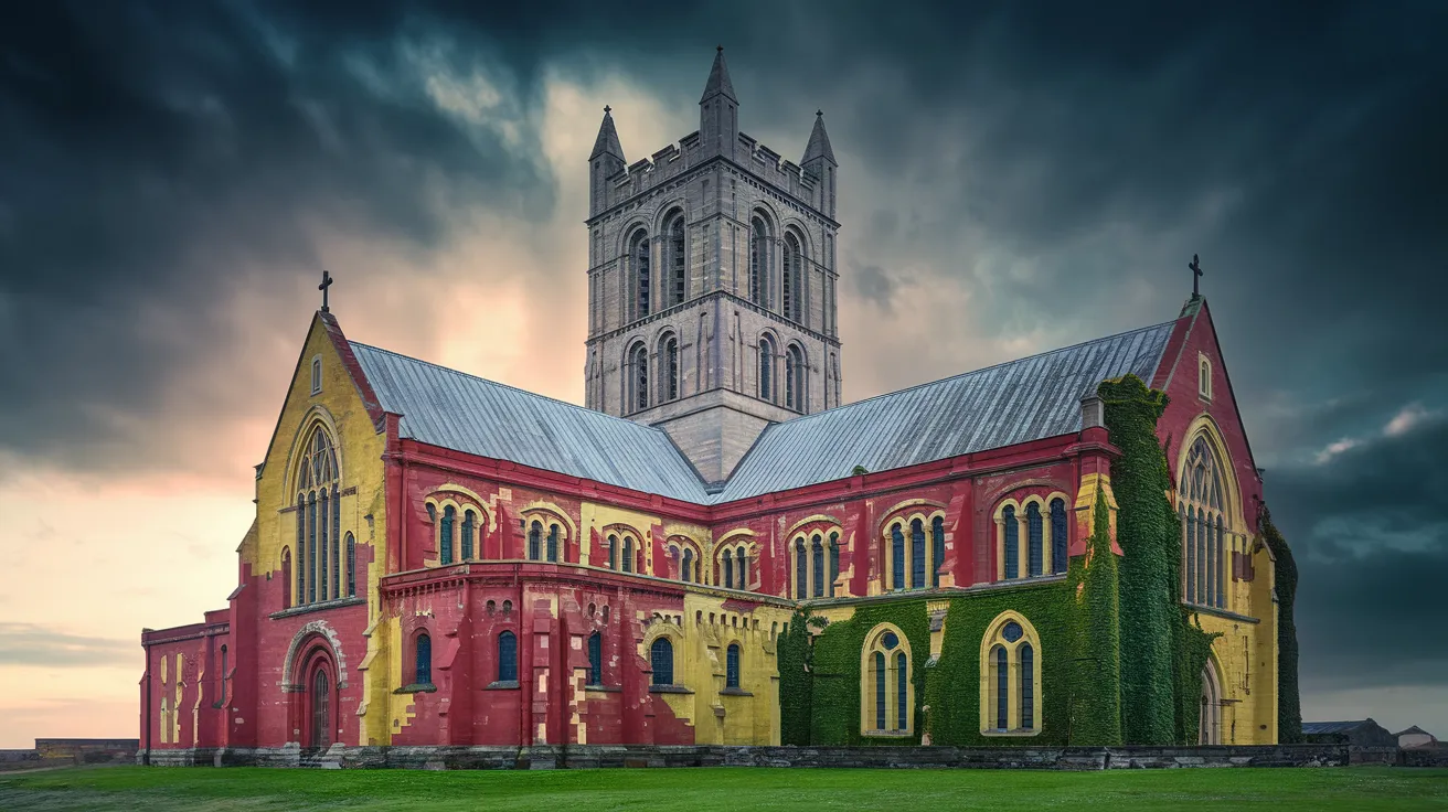 St Magnus Cathedral in Kirkwall, Orkney.