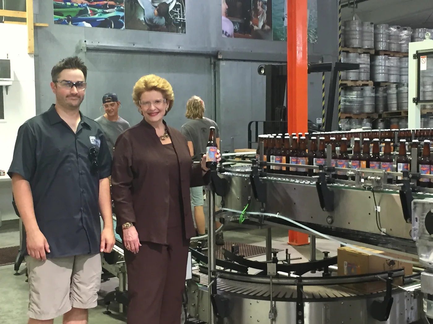 Short's Brewing Company production facility in Elk Rapids, Michigan, near Traverse City