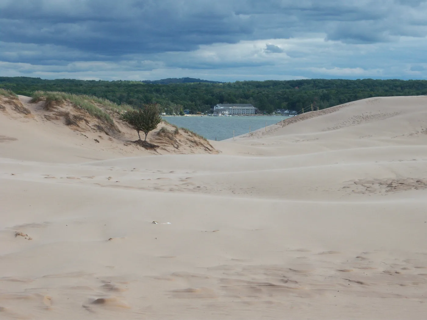 Lake Michigan shoreline at Silver Lake Sand Dunes State Park, Michigan